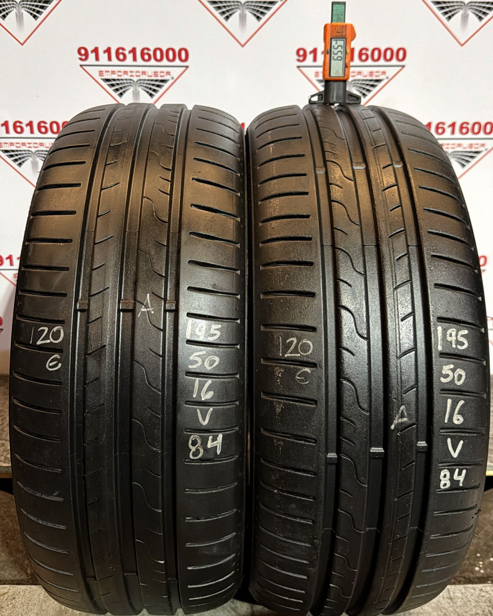 DUNLOP BLUERESPONSE USADO  195/50 R16 84 V